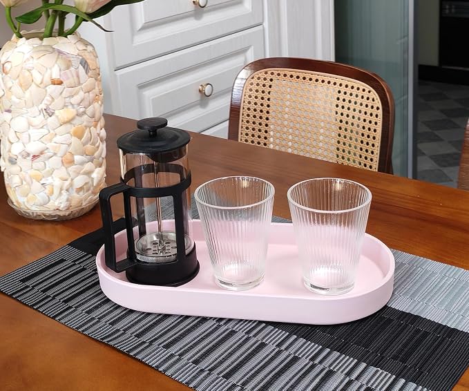 Pink Small Tray, 3 Pack Oval Tray - Image 7