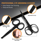 Utopia Care Eyebrow Scissors, Professional Stainless Steel Small Shears - Image 3