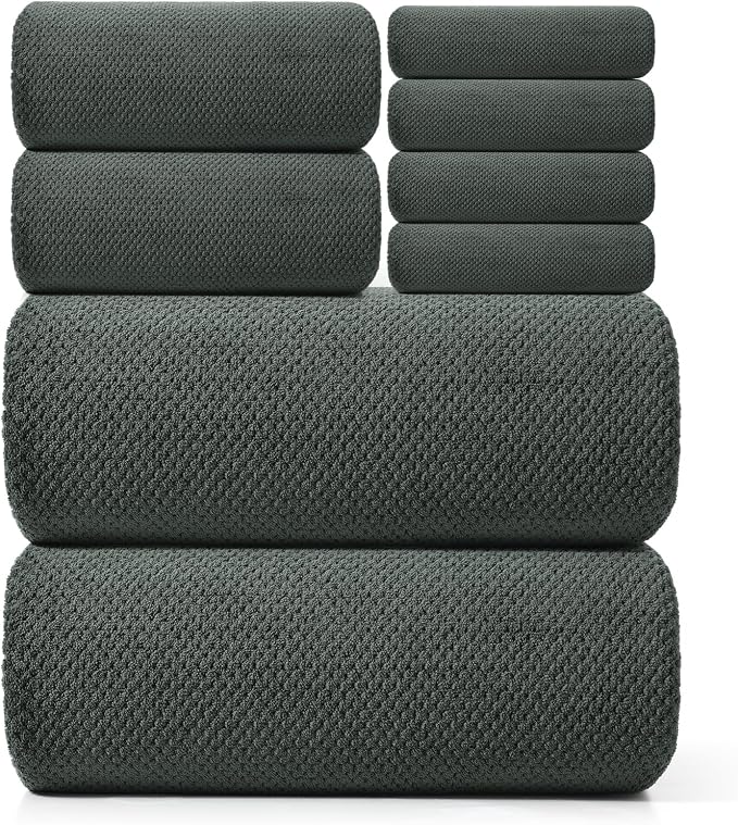 REDKISS Premium Towel Set of 8 by REDKISSOnline