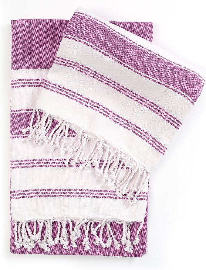 Goroly Home Cotton Turkish Peshtemal Beach Towel, Extra Large, Thin Quick Dry - Image 5
