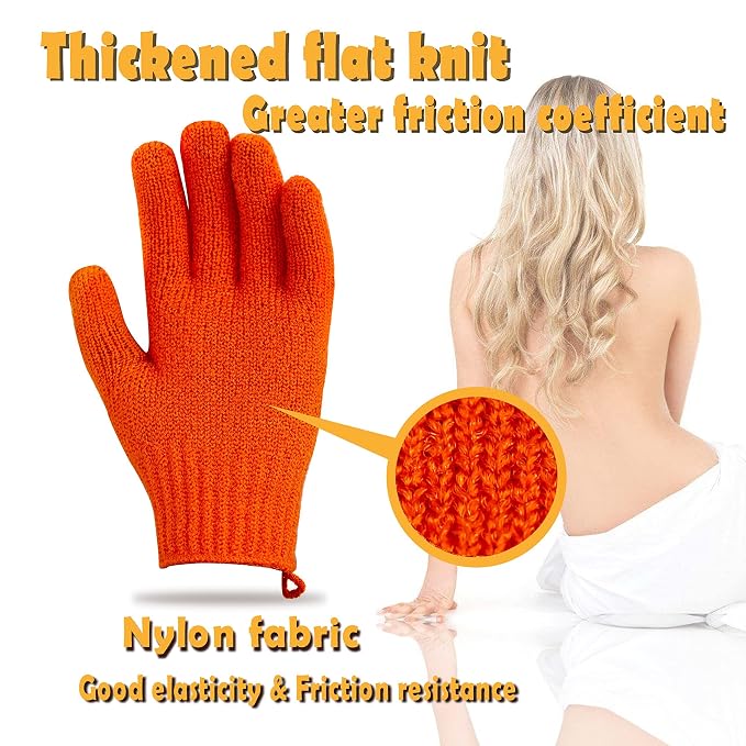 MIG4U Exfoliating Shower Gloves - Image 5
