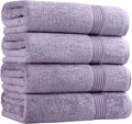 Superior Egyptian Cotton 4-Piece Bath Towel Set by SUPERIOR