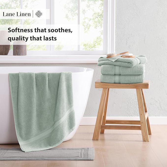 LANE LINEN Large Bath Towels - Image 5