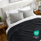Bare Home Textured Fleece Blanket - Image 5