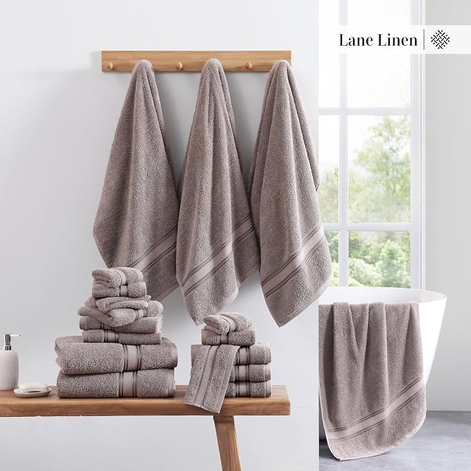 LANE LINEN Luxury Bath Towels Set - Image 7