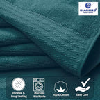 GLAMBURG Ultra Soft 8-Piece Towel Set - Image 2