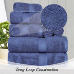 Superior Egyptian Cotton Pile 9 Piece Towel Set, Includes 3 Bath, 3 Hand - Image 3