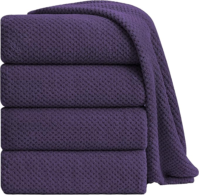 Smuge Extra Large Bath Towel Sheet Set 35x70 Inches by Smuge
