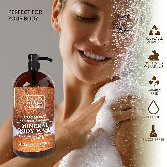 Dead Sea Collection Coconut Body Wash - Image 4