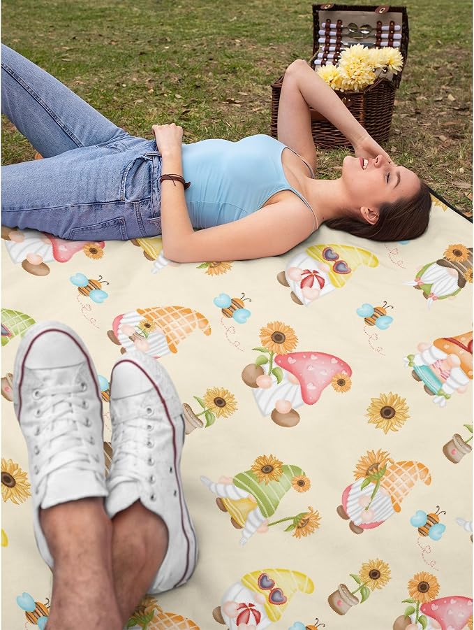 Cute Sunflower Flannel Fleece Blanket Throw Couch Microfiber Soft Cozy - Image 7