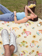 Cute Sunflower Flannel Fleece Blanket Throw Couch Microfiber Soft Cozy - Image 7