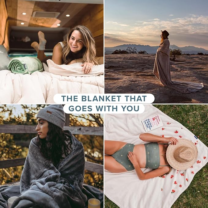 Bare Home Fleece Blanket - Image 7