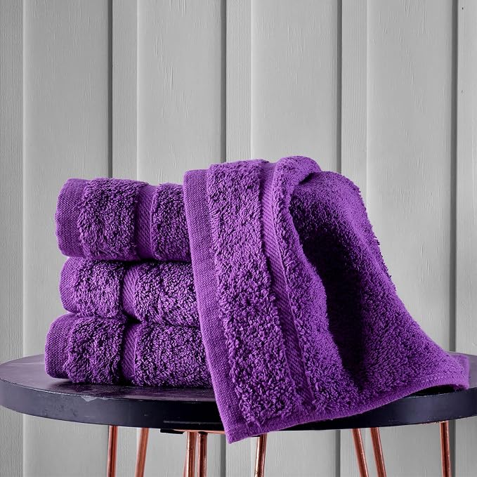 Hawmam Linen Luxury Cotton Washcloths 13x13 Inch - Image 4