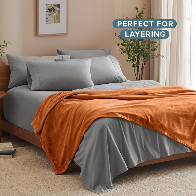 Bare Home Fleece Blanket - Image 8