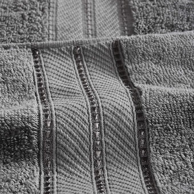 Modern Threads 4-Pack SpunLoft Bath Sheet White 35x69 - Image 6