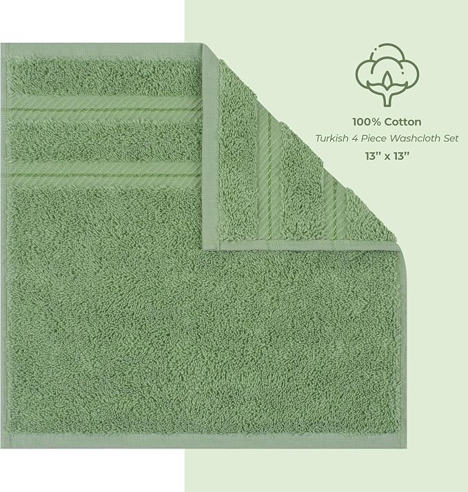 American Soft Linen Luxury Washcloths - Image 4