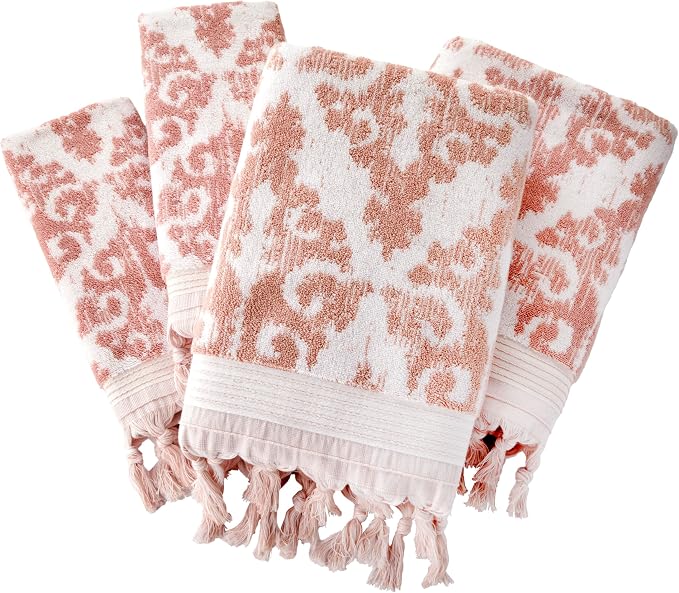 SKL Home Mirage Fringe 2 Bath, 2 Hand Towel Set - Image 3