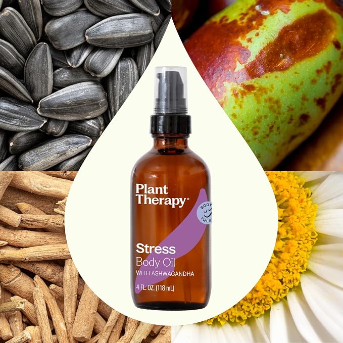 Plant Therapy Stress Body Oil - Image 3