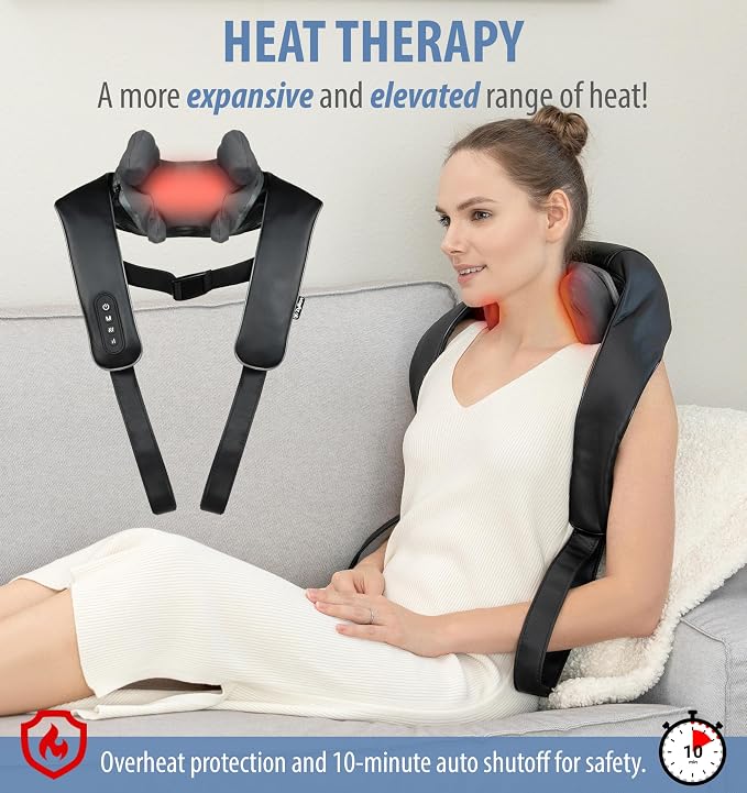 Zyllion Cordless Neck and Shoulder Massager - Image 9