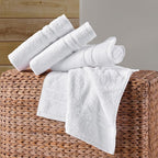 Hawmam Linen White Hand Towels for Bathroom, 16x29 Inch, Premium Turkish Cotton - Image 4