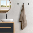 Avalon Towels Beige Bath Towels Set of 4 pcs, 100% Cotton Towel Absorbent and - Image 4