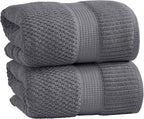 NY Loft 100% Cotton 2 Pack Bath Sheet Towel Set | Extra Large Oversize Bath by NYLoft
