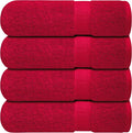 Infinitee Xclusives Luxury 100% Ring-Spun Cotton Bath Towels Set of 4 – Soft by InfiniteeXclusives