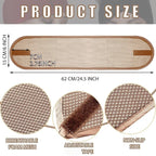 Xuhal 4 Pieces Mesh Hair Wraps for Black Women, Adjustable Size, Stylish Color - Image 2
