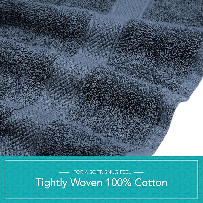 Pleasant Home Bath Towels Set of 6 100% Cotton, 515 GSM | Lightweight, Soft & - Image 6