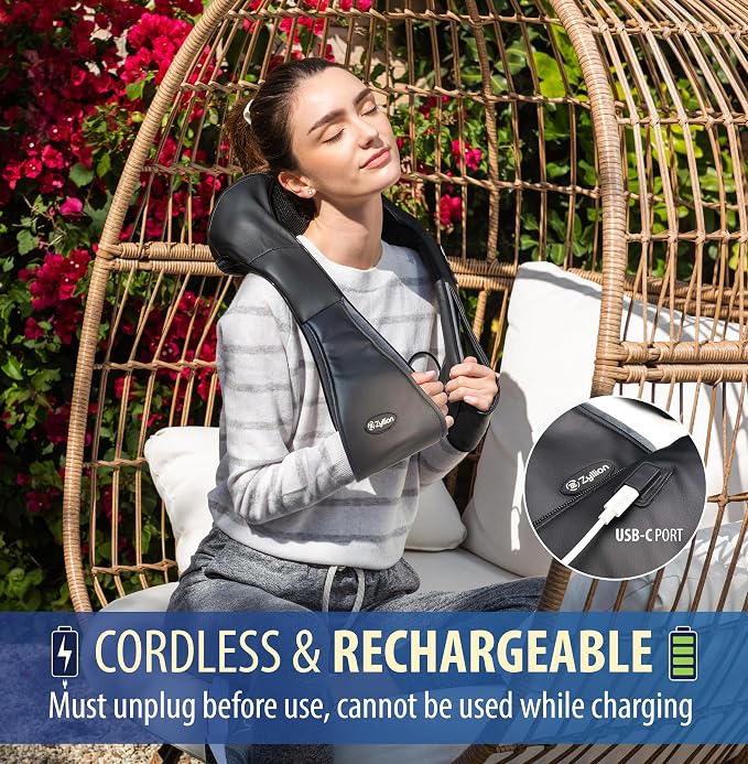 Zyllion Shiatsu Neck and Back Massager - Image 3