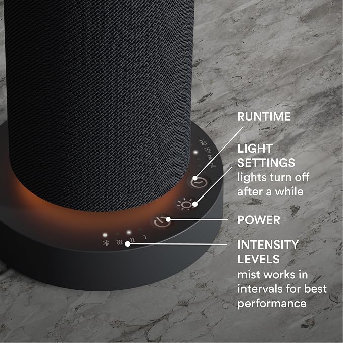 Homedics SereneScent Mini Fabric Rechargeable Waterless Diffuser, Cordless - Image 5