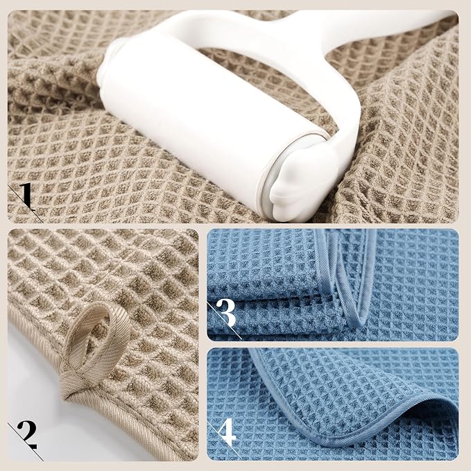 POLYTE 430 GSM Microfiber Oversize Quick Dry Lint Free Bath Towel, 60 x 30 in - Image 4