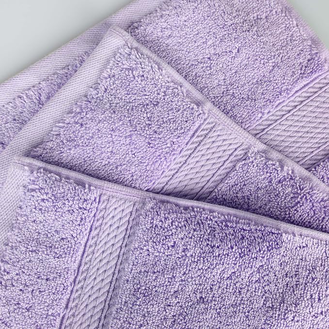 Superior Egyptian Cotton Pile 9 Piece Towel Set, Includes 3 Bath, 3 Hand - Image 6
