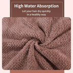 Microfiber Hair Towel Quick Dry Hair Towel Hair Drying Towels Suitable - Image 2