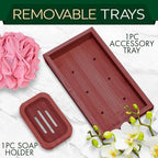 SereneLife Premium Bathtub Tray Caddy - Image 9