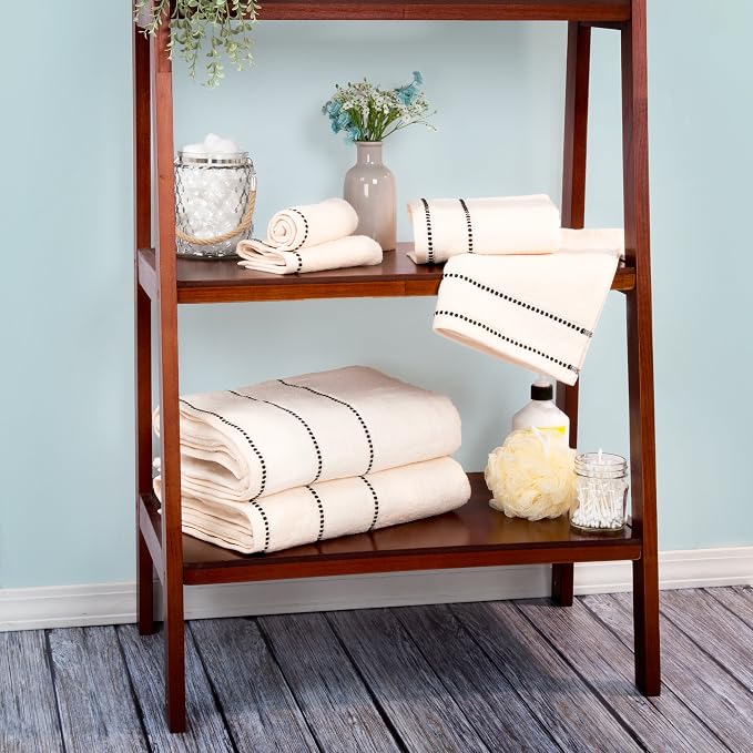 Lavish Home 6PC Towel Set - Image 2