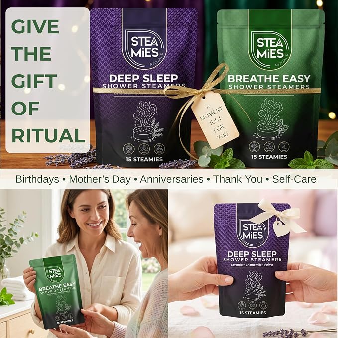 STEAMIES Shower Steamers Aromatherapy Breathe Easy 15 Pack – Premium Eucalyptus - Image 8