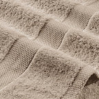 White Classic Wealuxe Taupe Hand Towels - Image 8