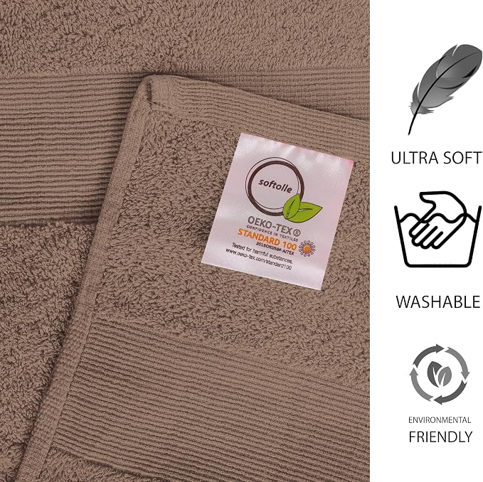 Softolle 100% Cotton Luxury Bath Sheets - Image 3