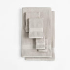 NY Loft 100% Cotton 6 Piece Bath Towel Set | Grey Towels | Oeko-TEX® Standard - Image 8