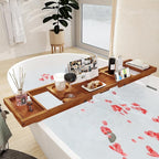 Teak Bathtub Tray - Image 3