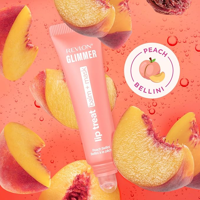 Revlon Glimmer Lip Treat Balm + Mask, Overnight Peptide Lip Treatment, 003 - Image 10