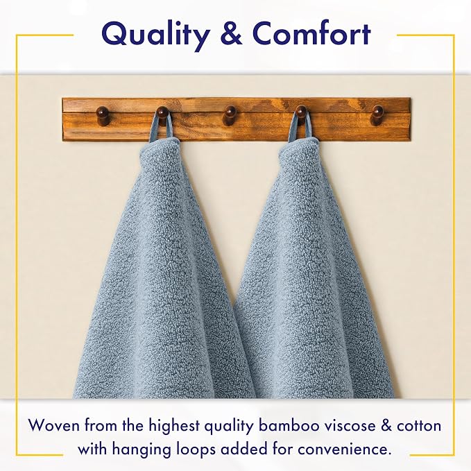 Alusa Home Ultra Soft & Plush Viscose from Bamboo Bath Sheets - Image 4
