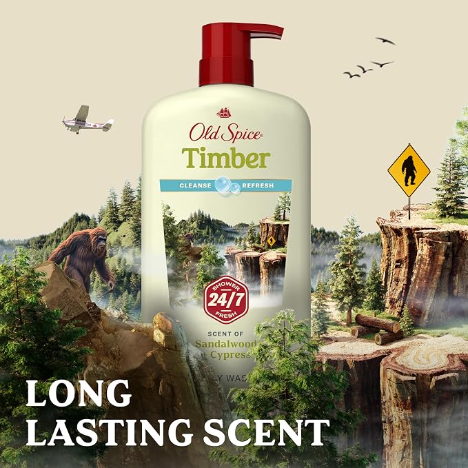 Old Spice Cleansing Body Wash for Men, 24/7 Shower Fresh - Image 7