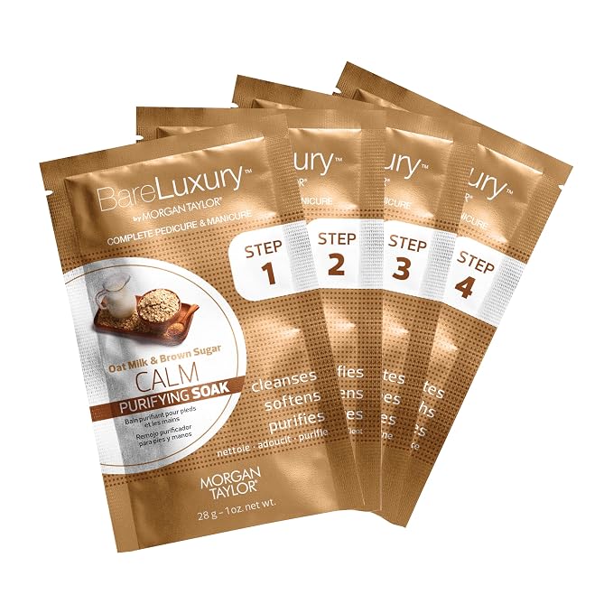 Morgan Taylor BareLuxury 4-Step Complete Pedicure & Manicure Packs - Image 5