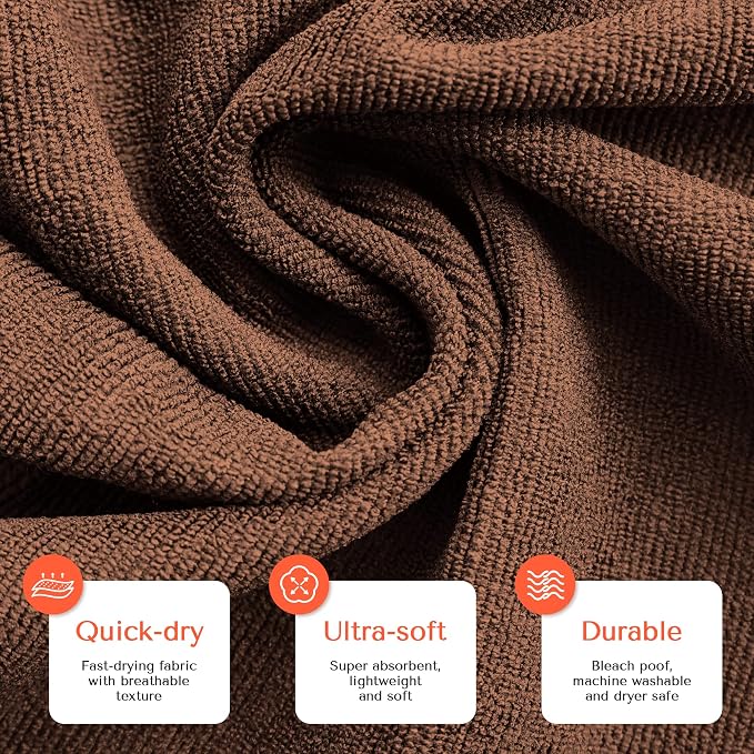 TASALON Microfiber Hair Towel for Salon - Image 3