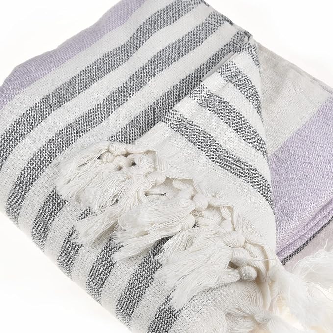 Beach Towel | Cotton Beach Towels, Sand Free, Highly Absorbent, Quick Dry - Image 4