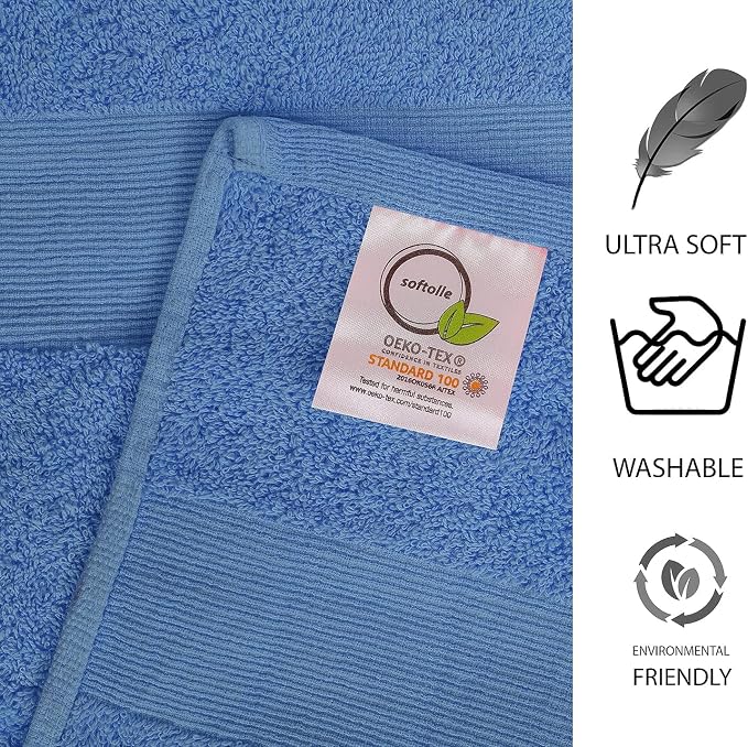 Softolle 100% Cotton Luxury Bath Sheets - Image 3