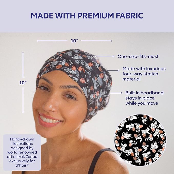 d’Hair Spa Facial Headband for Women, Hair Band for Skincare, Steam Room & - Image 3