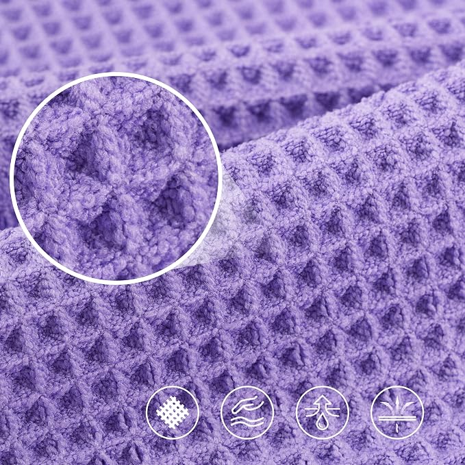 POLYTE 430 GSM Microfiber Oversize Quick Dry Lint Free Bath Towel, 60 x 30 in - Image 5